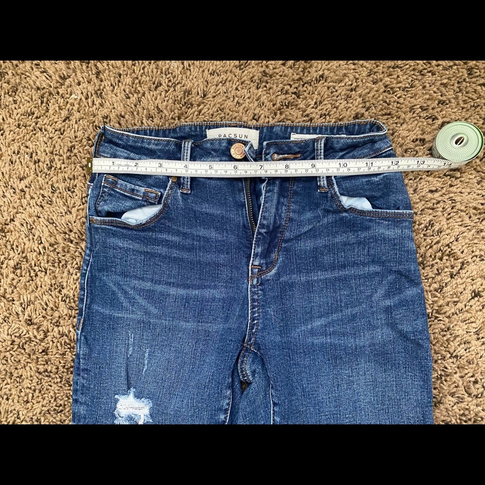 Women’s PacSun High Rise Skinny Ripped Jeans - Picture 3 of 6